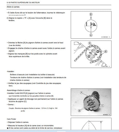 Manuel d'atelier Kawasaki KFX 700 V français Docautomoto