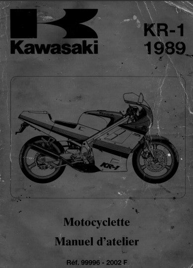 Manuel d'atelier Kawasaki KR1 1989 français Docautomoto