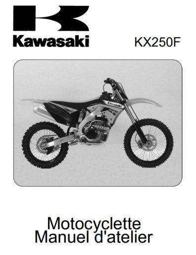 manuel d'atelier kawasaki KXF 250 2011 français Docautomoto