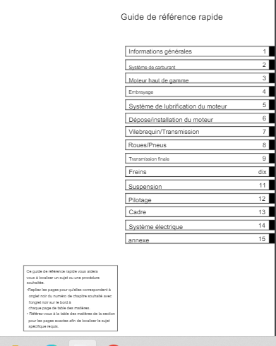 Manuel d'atelier kawasaki ZR 7S 2001 2005 Docautomoto