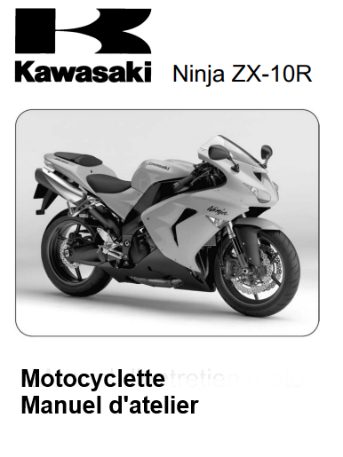 manuel d'atelier Kawasaki ZX10R 2006 français Docautomoto