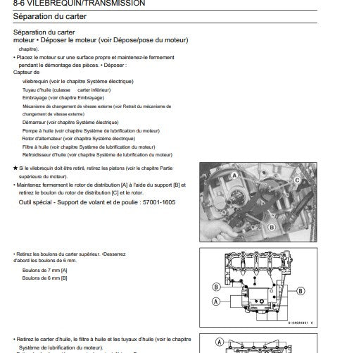 Manuel d'atelier Kawasaki ZX6R 2002 2007 Docautomoto