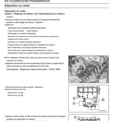 Manuel d'atelier Kawasaki ZX6R 2002 2007 Docautomoto