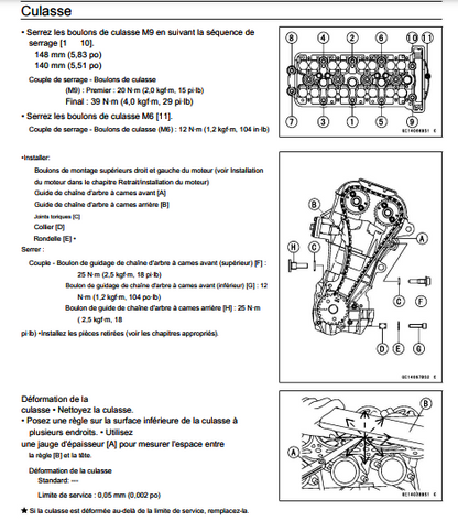 Manuel d'atelier Kawasaki ZX 6R 2005 français Docautomoto