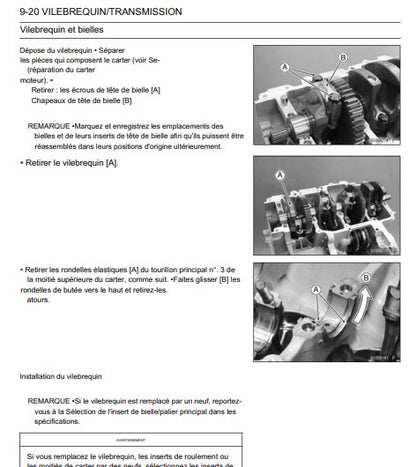 manuel d'atelier Kawasaki ZX 10 RR 2018 français Docautomoto