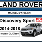 Manuel d'atelier Land Rover Discovery Sport 2014 2018 français { Docautomoto