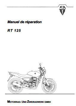 Manuel d'atelier MZ 125 RT 2000 français Docautomoto