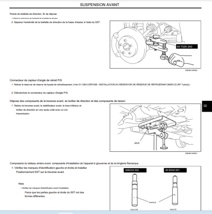 Manuel d'atelier mazda Premacy 2005 2010 français Docautomoto