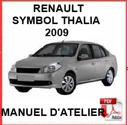 Manuel d'atelier Renault Symbol Thalia 2009 { {{ Docautomoto }}