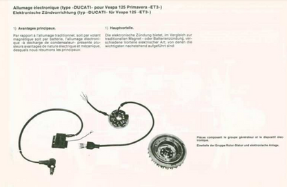 manuel d'atelier Vespa 50 et 125 primavera { {{ Docautomoto }}