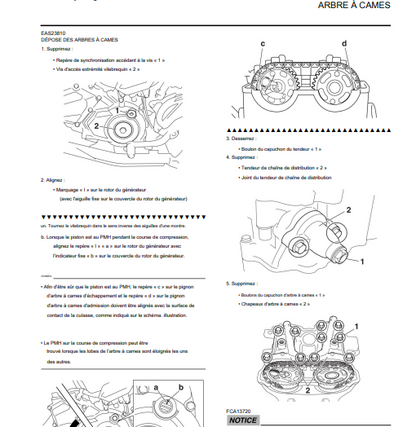 manuel d'atelier yamaha YFR 450 RY 2009 français { {{ Docautomoto }}