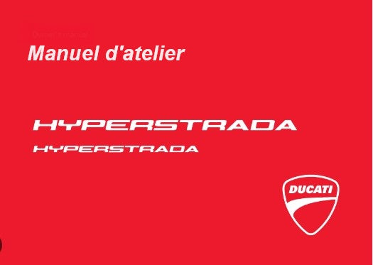 manuel d'atelier Ducati 821 Hyperstrada 2014 français { Docautomoto