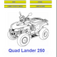 Manuel de réparation Sym quad Lander 250 en Français { Docautomoto