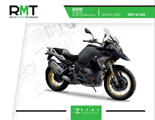 Manuel de réparation BMW R1250 GS 2019 2020 Docautomoto