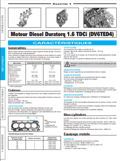 Manuel de réparation Ford Focus TDCI 2004 { {{ Docautomoto }}