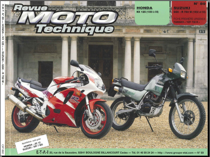 Manuel de réparation Honda 125 NX Transcity { {{ Docautomoto }}
