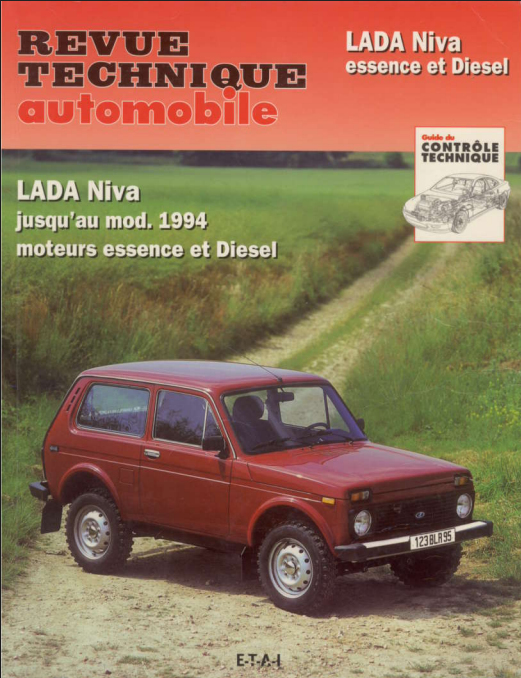 Manuel de réparation Lada Niva essence diesel Docautomoto