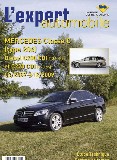 Manuel de réparation Mercedes Classe C 2007 Docautomoto
