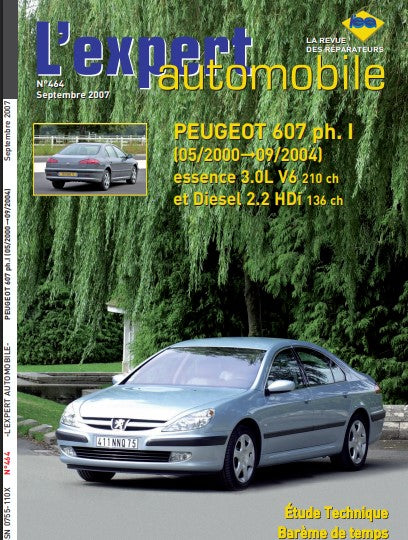 manuel de réparation Peugeot 607 Docautomoto