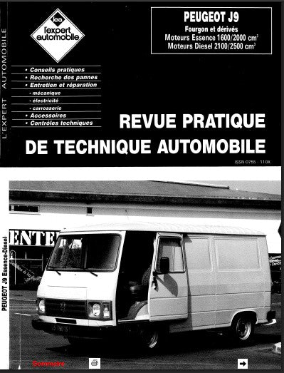 Manuel de réparation Peugeot J9 essence diesel Docautomoto