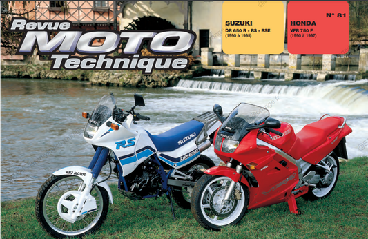 Manuel de réparation Suzuki 650 DR 1990 1995 { {{ Docautomoto }}