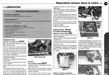 Manuel de réparation Suzuki GSR 750 2011 2012 Docautomoto