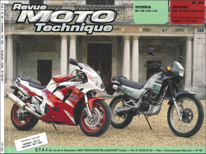 Manuel de réparation Suzuki GSXR 750 1992 1993 { {{ Docautomoto }}