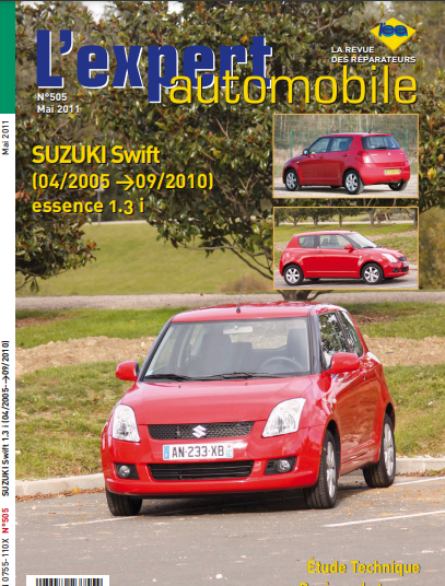 Manuel de réparation Suzuki Swift 2005 2010 { Docautomoto