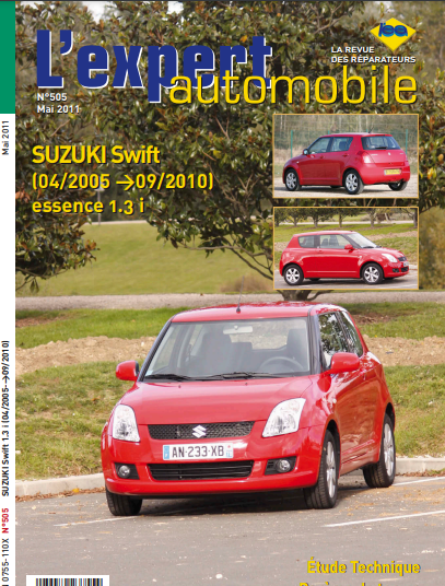 Manuel de réparation Suzuki Swift 2005 2010 – Docautomoto