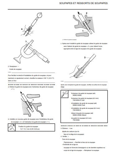 Manuel d'atelier Yamaha Viking 700 2016 français Docautomoto