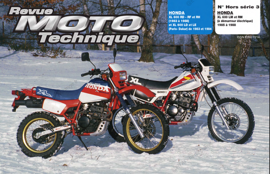 Manuel de réparation Honda 600 XL 1983 1988 { {{ Docautomoto }}