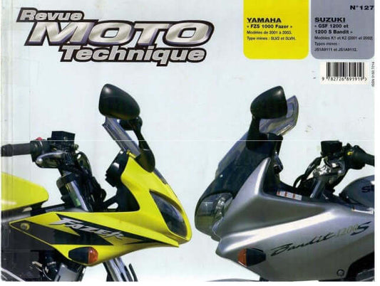 Manuel de réparation Suzuki 1200 bandit 2001 2002 Docautomoto