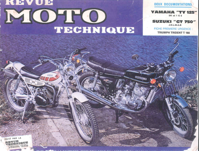Manuel d'atelier Yamaha 125 175 TY 1978 { AUTHENTIQU'ERE