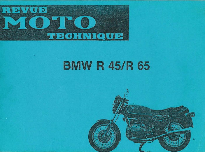 manuels d'atelier BMW R45 R65 AUTHENTIQU'ERE