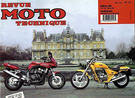 Revue technique Daelim VT 125 1998 Docautomoto