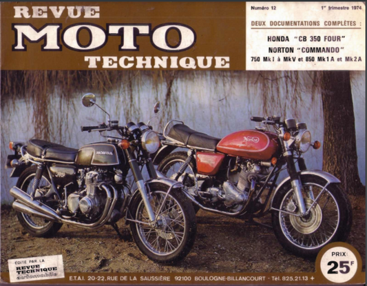 manuel de réparation Honda 350 Four { {{ Docautomoto }}