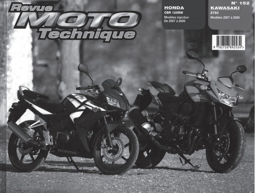 Revue technique Kawasaki Z750 2007 2009 Docautomoto