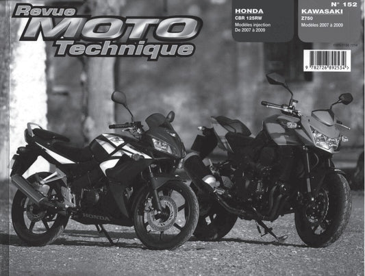 Revue technique Kawasaki Z750 2007 2009 Docautomoto