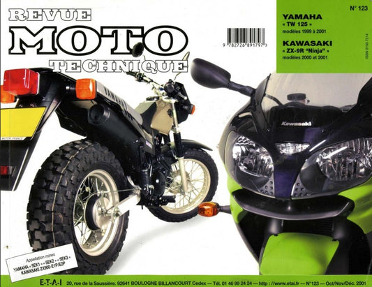 Revue technique Yamaha 125 TW 1999 Docautomoto