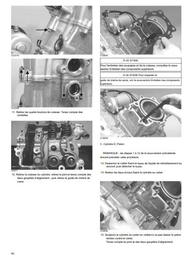 Manuel d'atelier Artic Cat VLX 700 2017 français Docautomoto
