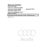 Manuel d’atelier Audi A6 RS6 A7 2011 2018 français { Docautomoto