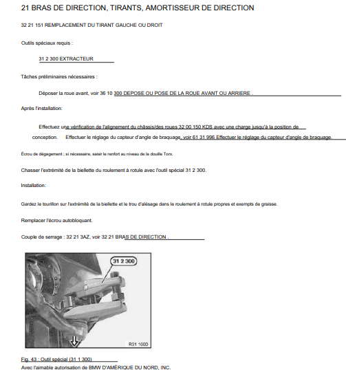 Manuel d'atelier BMW X3 2003 2010 en français { {{ Docautomoto }}