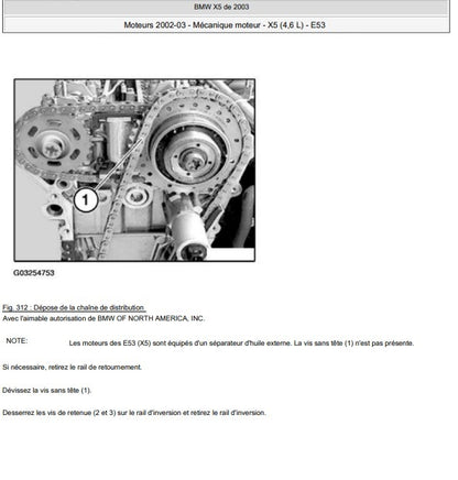 manuel d'atelier BMW X5 E53 1999 2006 français Docautomoto