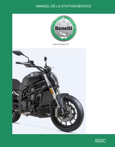 Manuel d'atelier Benelli 502C 2017 français Docautomoto