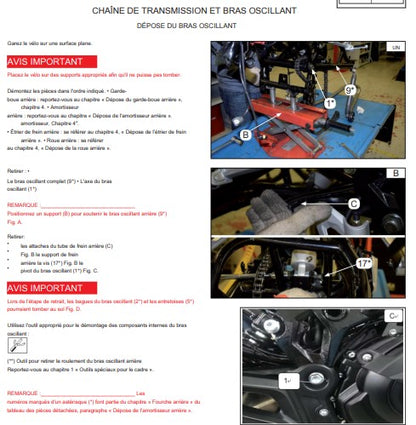 Manuel d'atelier Benelli 502C 2017 français Docautomoto