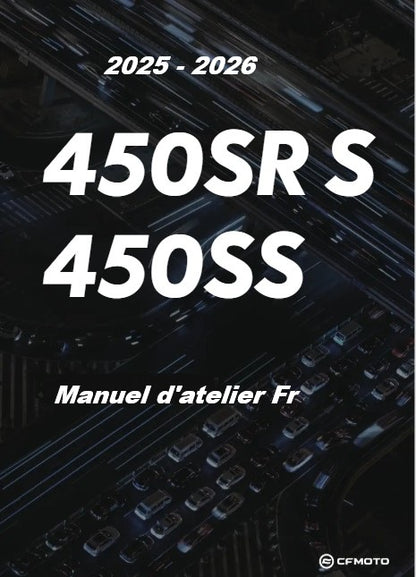 manuel d'atelier CFMoto 450 SR SS 2025 2026 français