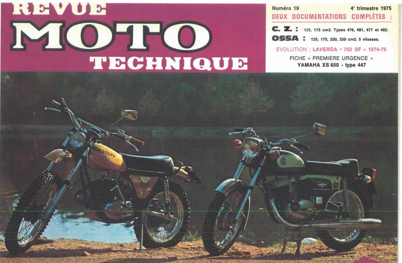 manuel de réparation CZ 125 175 1975 Docautomoto