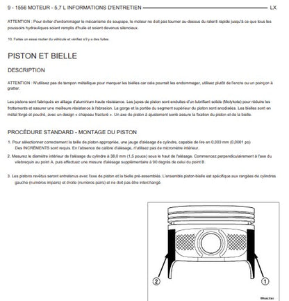 manuel d'atelier Chrysler 300 2005 français { {{ Docautomoto }}