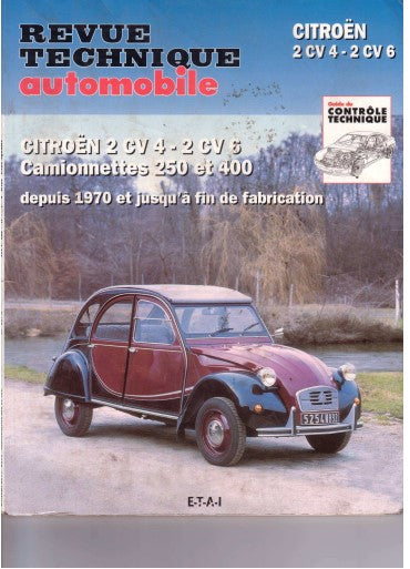 Manuels d'atelier Citroën 2cv 1948 1991 { {{ Docautomoto }}