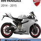 Manuel d'atelier Ducati 899 Panigale 2014 2015 Français { Docautomoto